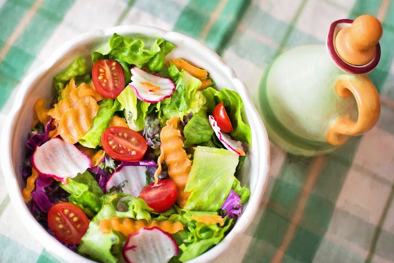 Veggie Garden Salad Cafe Rio