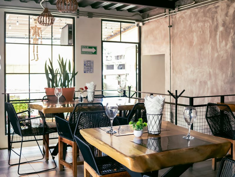 Cafe Rio restaurant interior — fresh food prepared daily
